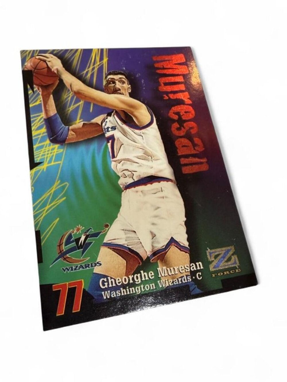NBA SkyBox Z-Force Gheorghe Muresan Card